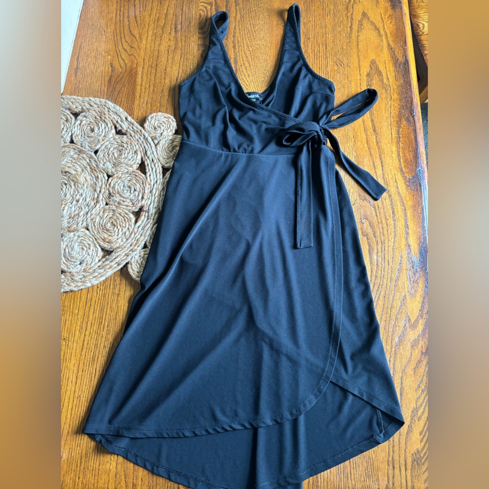 Express black mini dress